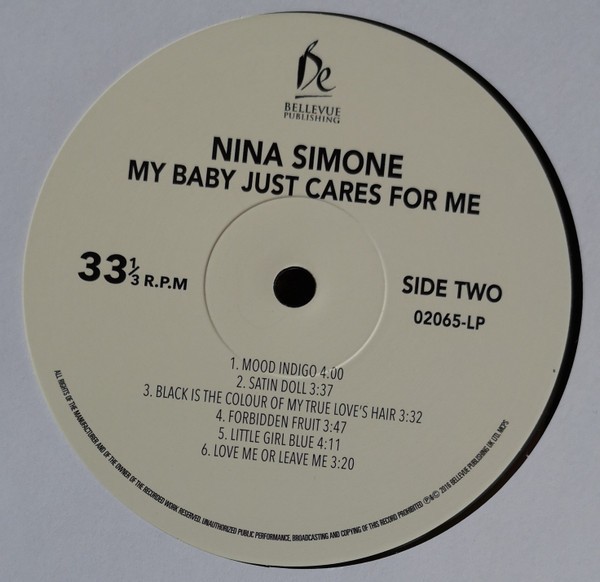 Nina Simone - My Baby Just Cares For Me (Stereo) (Lp)
