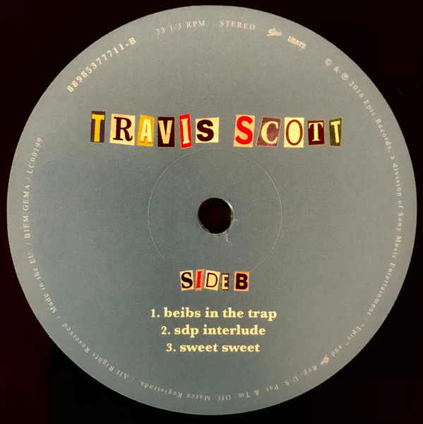 Travis Scott - Birds In The Trap Sing Mcknight (2LP)