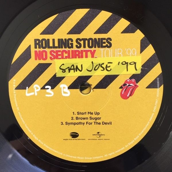 The Rolling Stones - No Security. San Jose '99 (3LP)