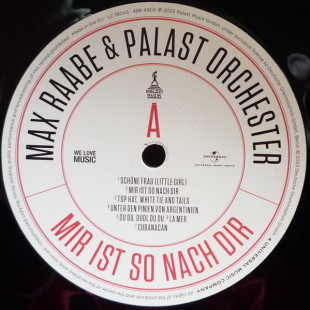 Max Raabe & Palast Orchester - Mir Ist So Nach Dir (LP)
