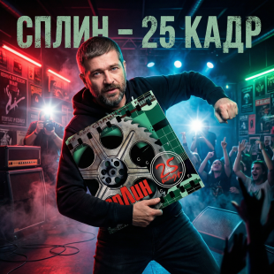 Сплин - 25-й кадр (colored Splatter) (LP)