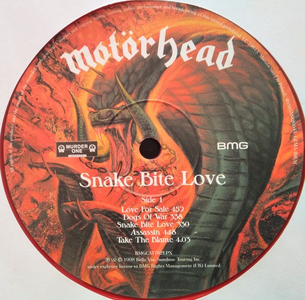 Motorhead - Snake Bite Love (coloured) (LP)