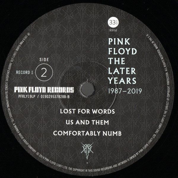 Pink Floyd - The Later Years (2LP)