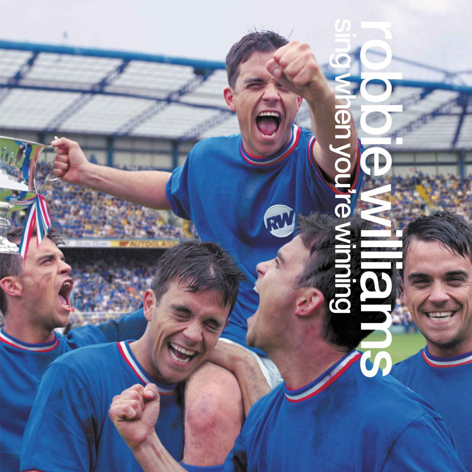 Виниловая пластинка Robbie Williams - Sing When You're Winning (Limited Edit) (Red/Blue) (2LP)