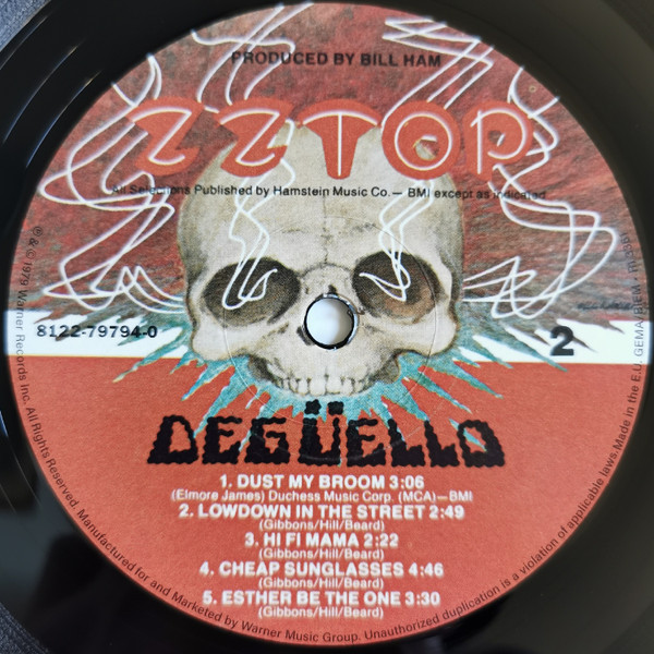 ZZ Top - Deguello (LP)