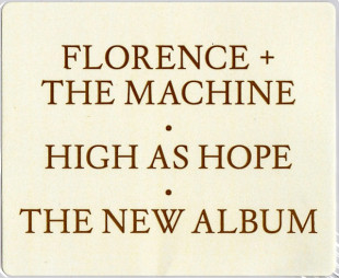 Florence + The Machine - High As Hope (LP)