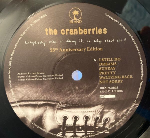 The Cranberries - Everybody Else Is Doing It, So Why Can't We? (25th. Anniversary) (LP)