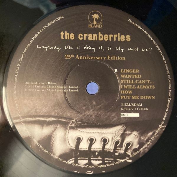 The Cranberries - Everybody Else Is Doing It, So Why Can't We? (25th. Anniversary) (LP)