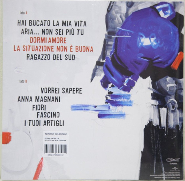 Adriano Celentano - Dormi Amore La Situazione Non E' Buona (LP)