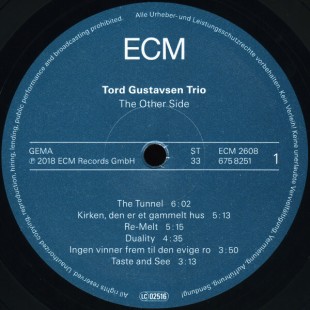 Tord Gustavsen Trio. The Other Side (LP)