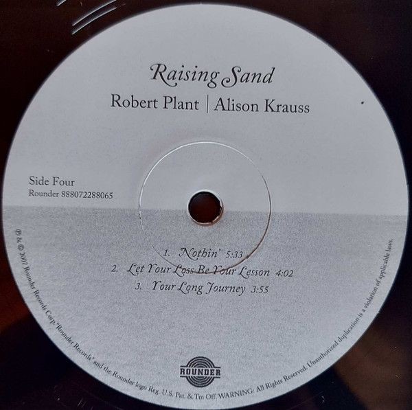 Robert Plant Alison Krauss - Raising Sand (2LP)