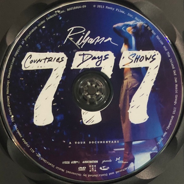 Rihanna – Rihanna 777 Documentary... 7Countries7Days7Shows (DVD)