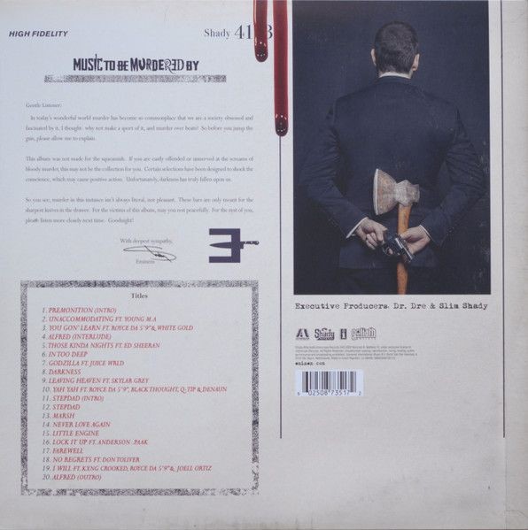 Eminem - Music To Be Murdered By (color) (2LP)