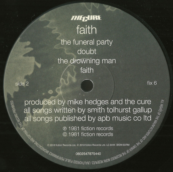 The Cure - Faith (LP)