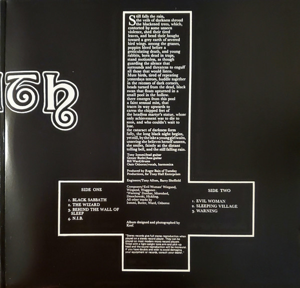 Black Sabbath - Black Sabbath (LP)