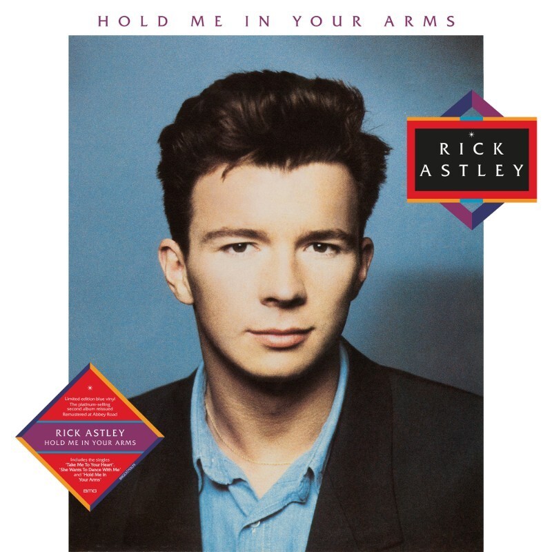 Rick Astley - Hold Me In Your Arms (color) (LP)