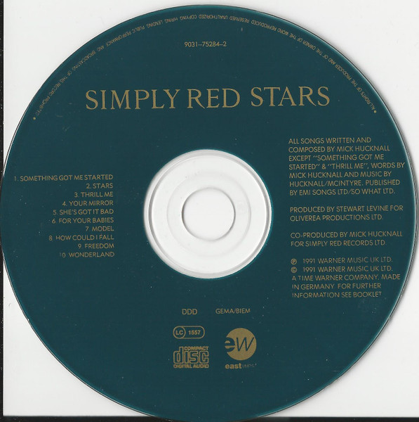 Simply Red - Stars (CD)