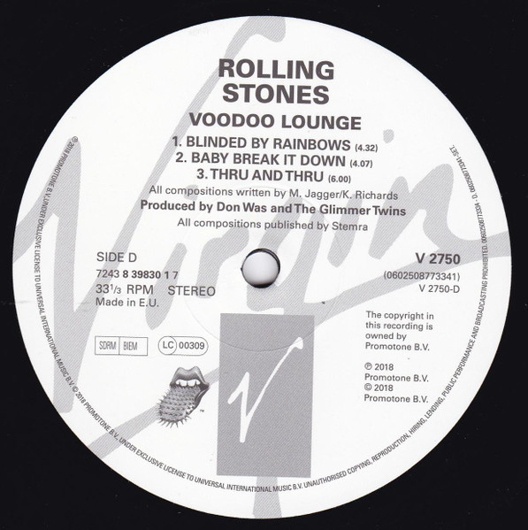 Rolling Stones - Voodoo Lounge (2LP)