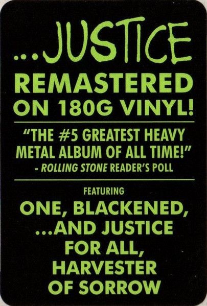 Metallica - And Justice For All (2LP)