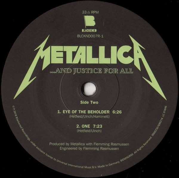 Metallica - And Justice For All (2LP)