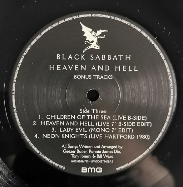 Black Sabbath - Heaven And Hell (2LP)