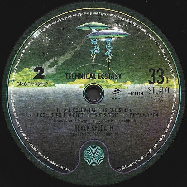Black Sabbath - Technical Ecstasy (LP)