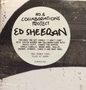 Ed Sheeran - No.6 Collaborations Project (2LP)