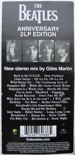 The Beatles - The Beatles (Anniversary Edition) (2LP)