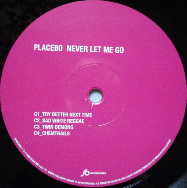 Placebo - Never Let Me Go (2LP)