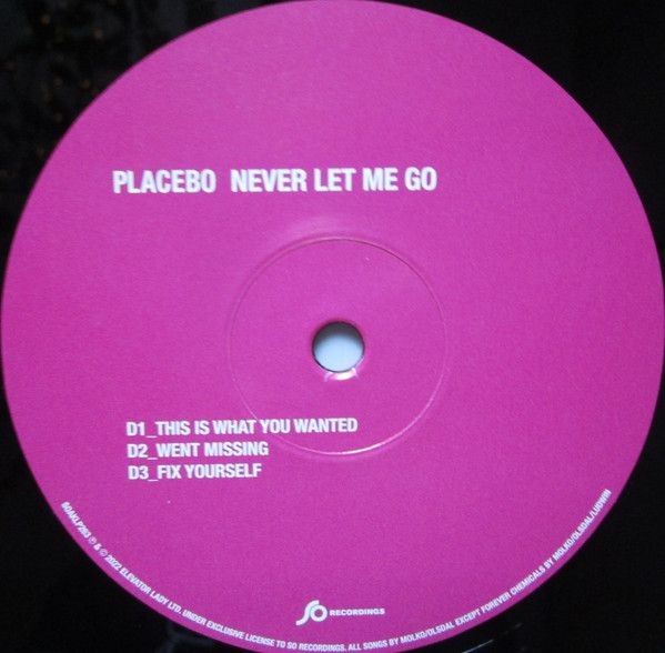 Placebo - Never Let Me Go (2LP)