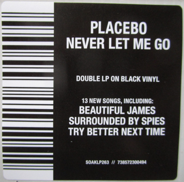 Placebo - Never Let Me Go (2LP)