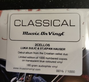 2Cellos – 2Cellos (color) (LP)