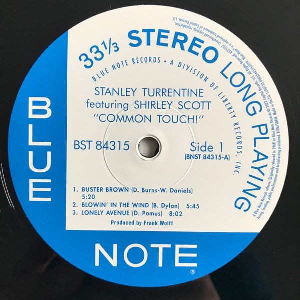 Stanley Turrentine - Common Touch (LP)