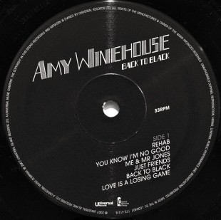 Amy Winehouse - Back To Black (LP)