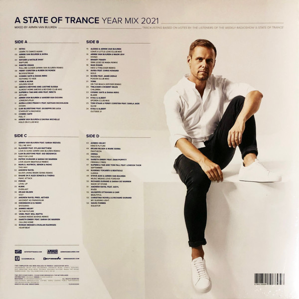 Armin van Buuren – A State Of Trance - Year Mix 2021 (2LP)