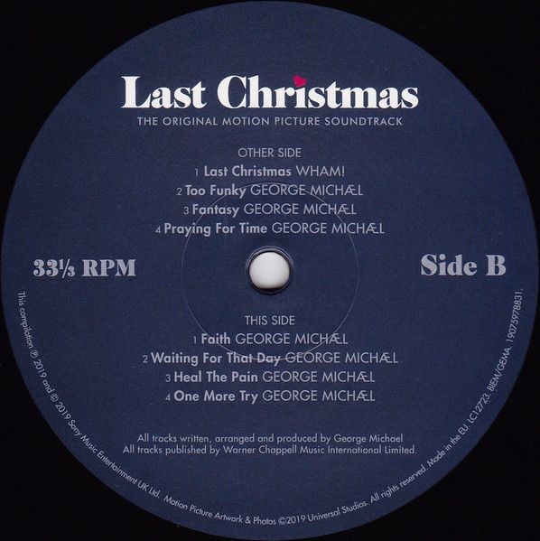 George Michael & Wham!. Last Christmas (Soundtrack) (2LP)