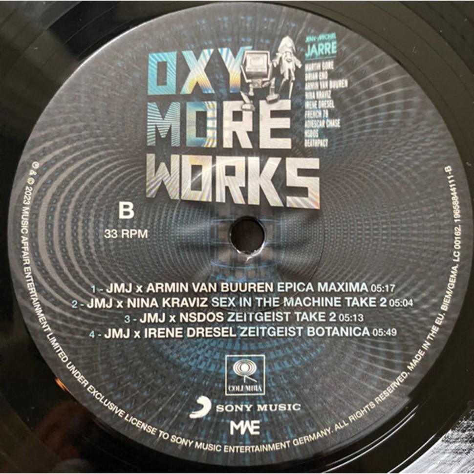 Jean-Michel Jarre - Oxymoreworks (LP)