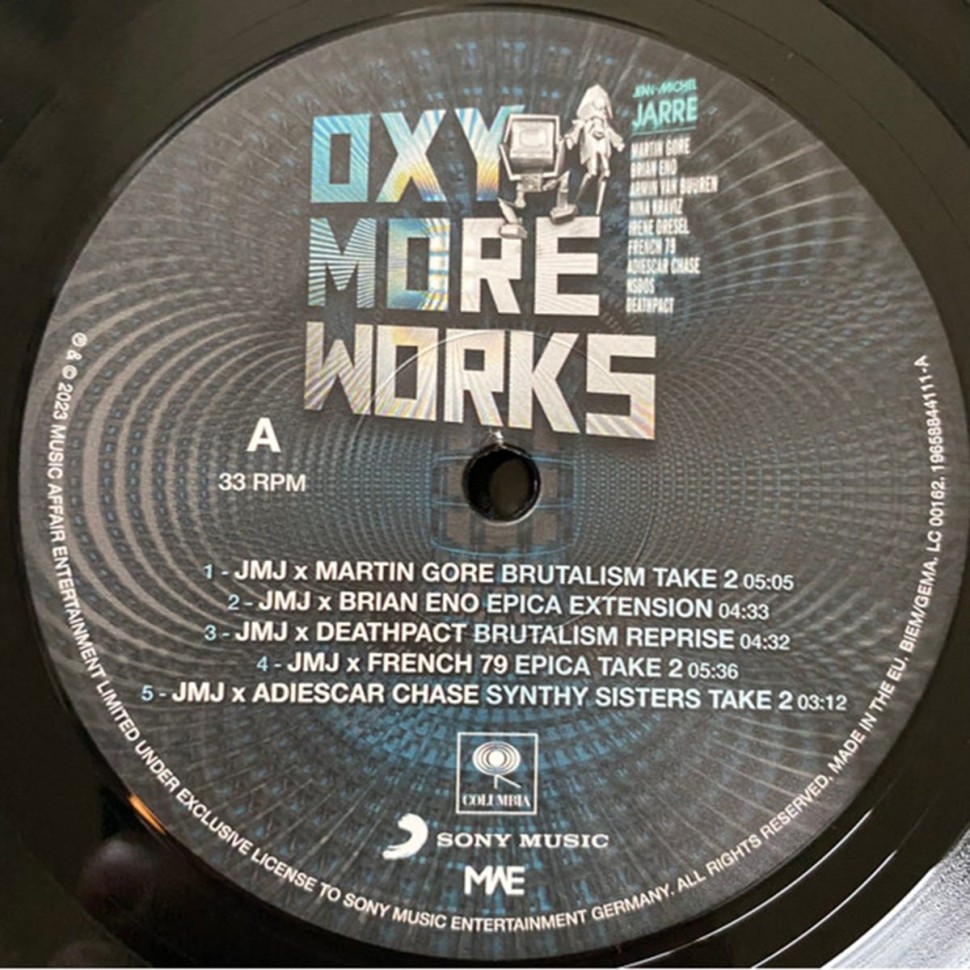 Jean-Michel Jarre - Oxymoreworks (LP)