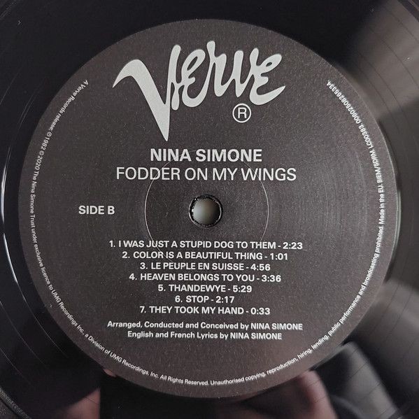 Nina Simone - Fodder On My Wings (LP)