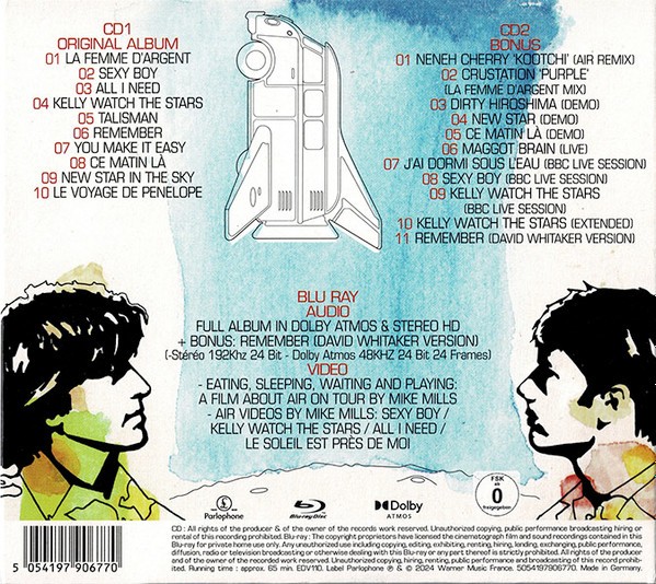 Air - Moon Safari (Deluxe Edit) (2CD + Blu Ray)