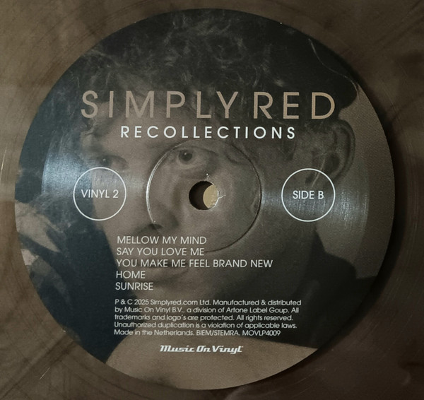 Simply Red - Recollections (Limited Edit) (color) (2LP)