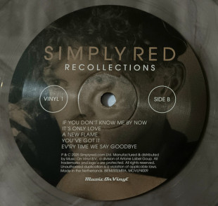 Simply Red - Recollections (Limited Edit) (color) (2LP)