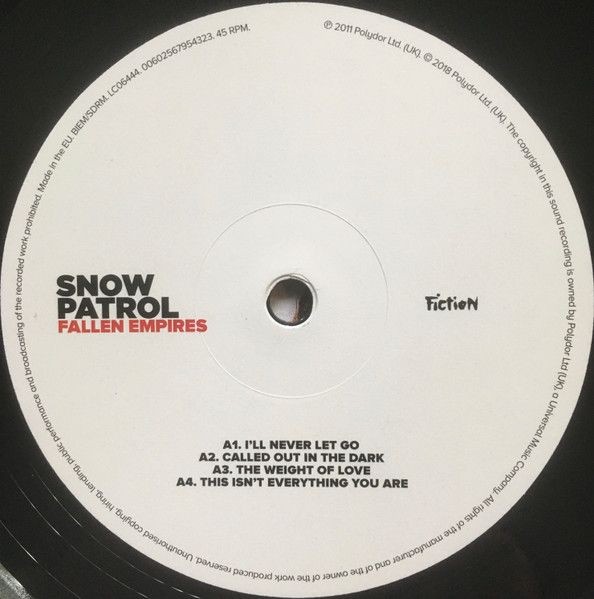 Snow Patrol - Fallen Empires (2LP)