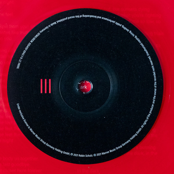 Robin Schulz - IIII - (Limited Edit) (Numbered) (color) (2LP)