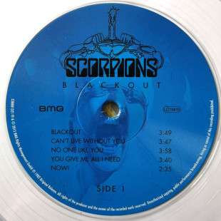 Scorpions - Blackout (color) (LP)