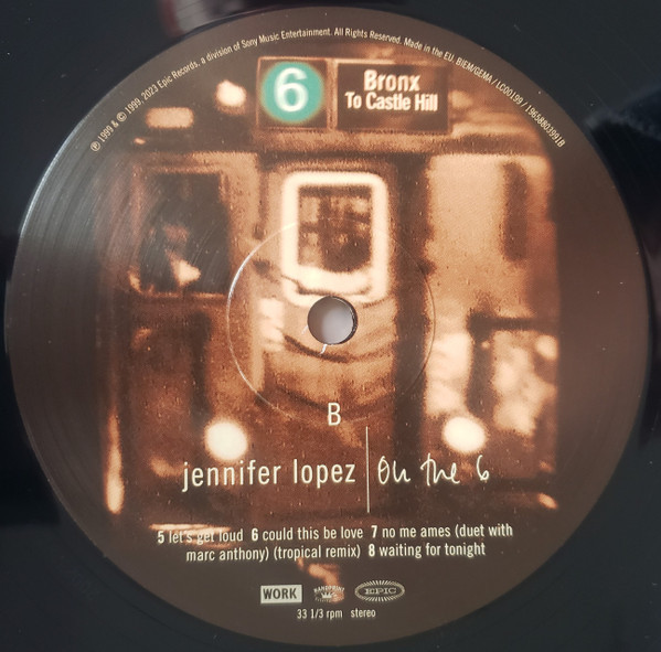 Jennifer Lopez - On The 6 (2LP)