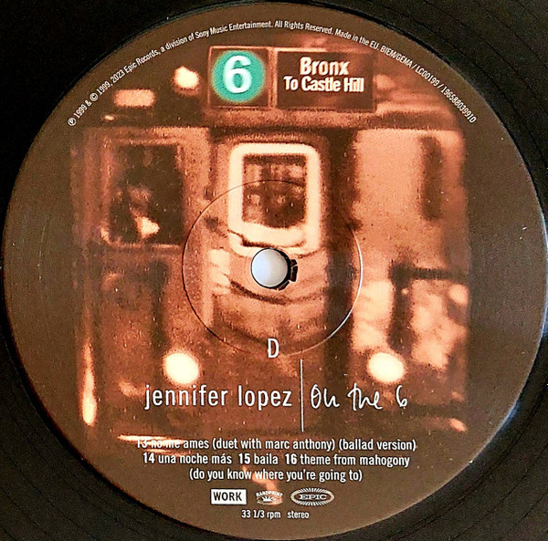 Jennifer Lopez - On The 6 (2LP)