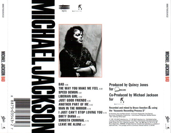 Michael Jackson - Bad (CD)