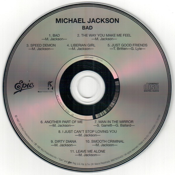Michael Jackson - Bad (CD)