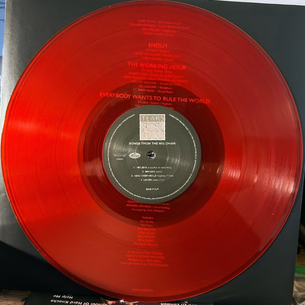 Tears For Fears - Songs from The Big Chair (40th Anniversary) (color) (2LP)